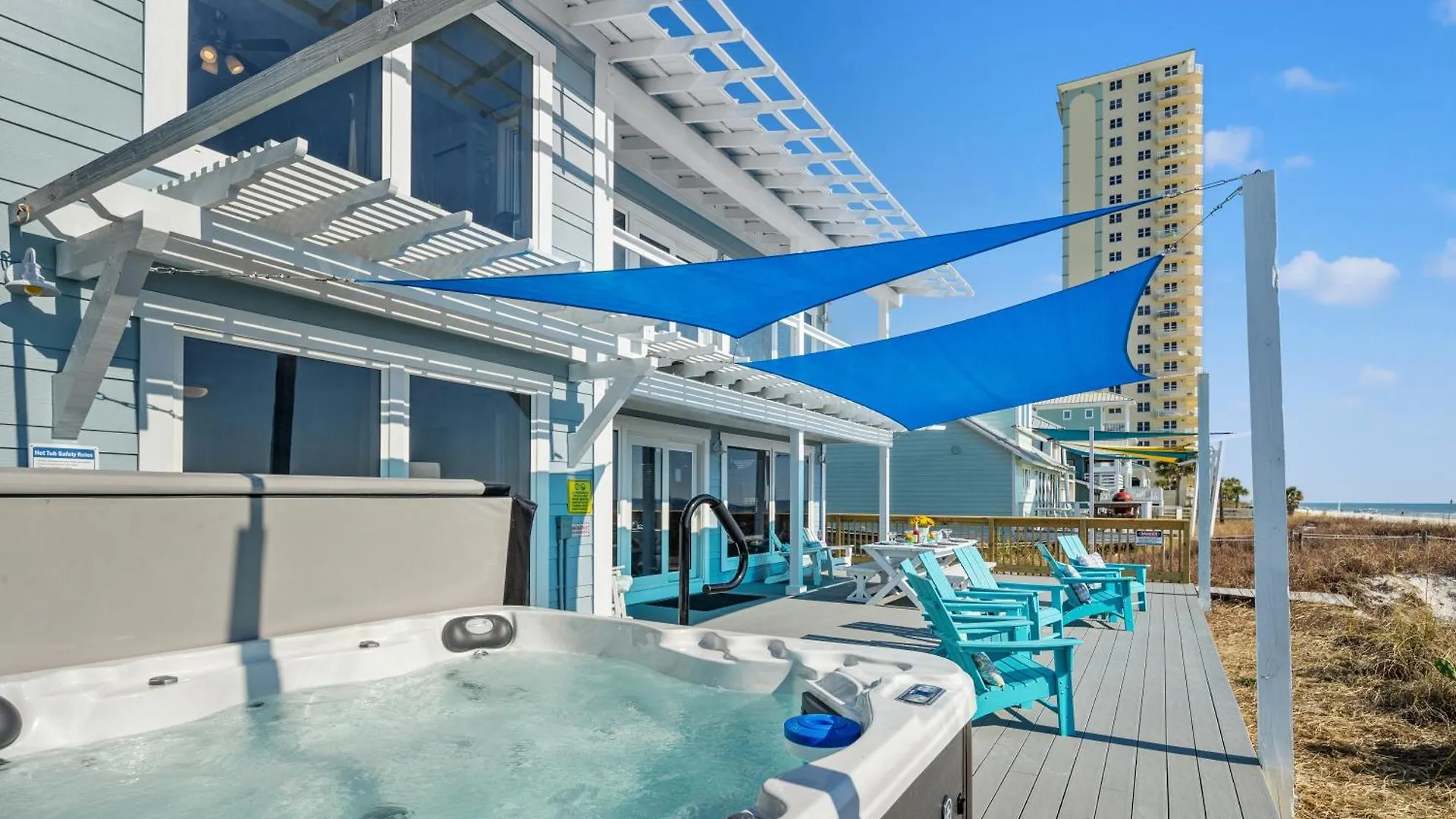 Luxury Gulf Front Property! Directly On The Beach! Sleeps 15! Panama City Beach 0*,  United States